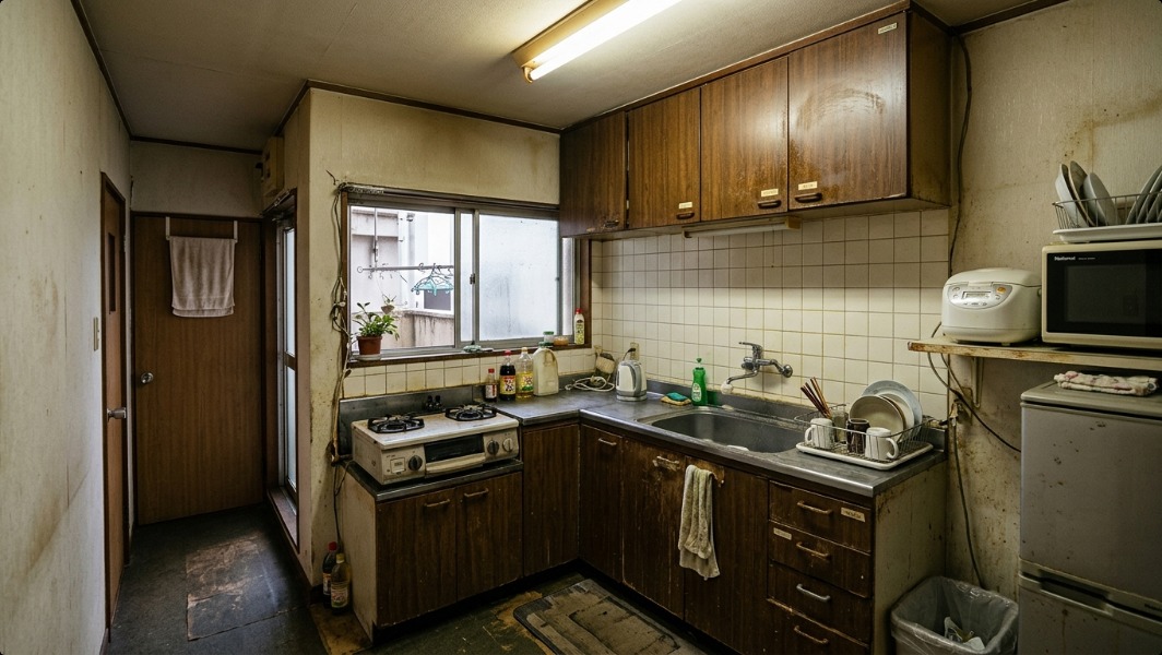 伊藤邸 ― マンションリノベーション 施工前の写真 2